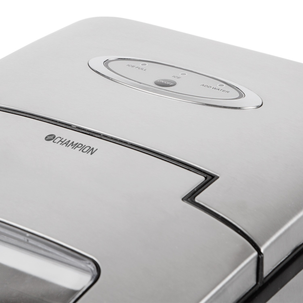 Ismaskin, 10kg/24h, Rostfri - Champion