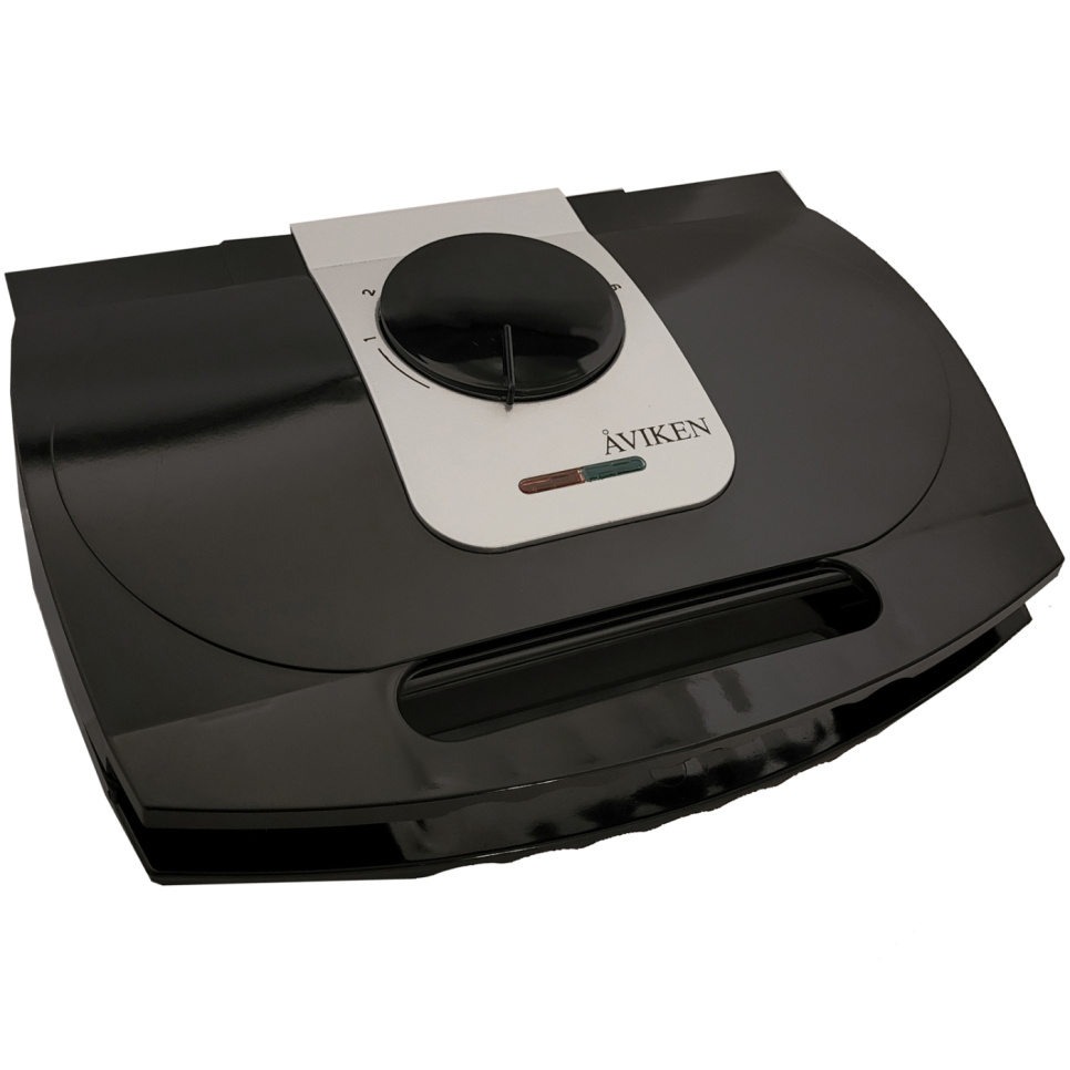 Våffeljärn, dubbelt, Classic Black - Åviken