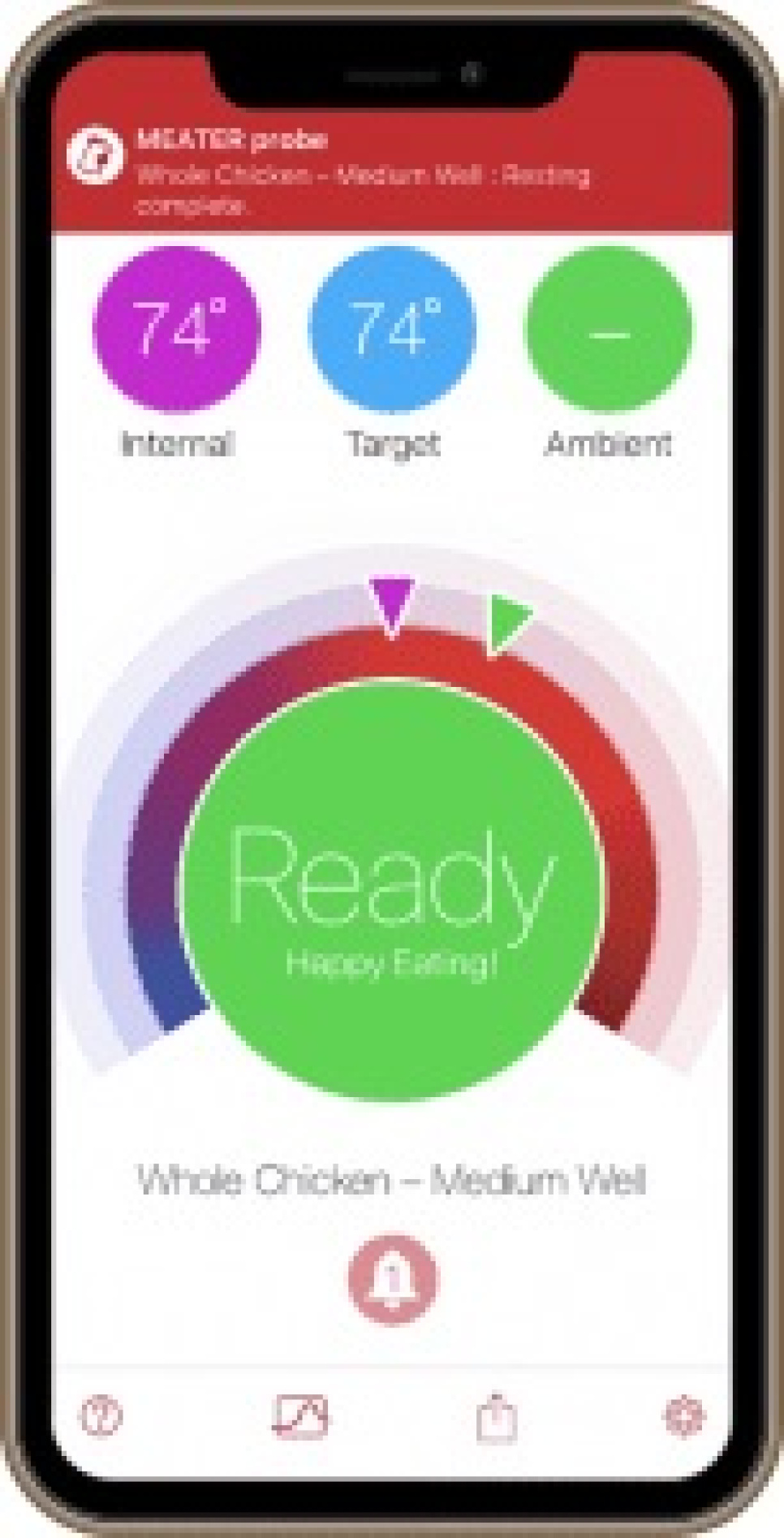 Trådlös grilltermometer med repeater, Meater+