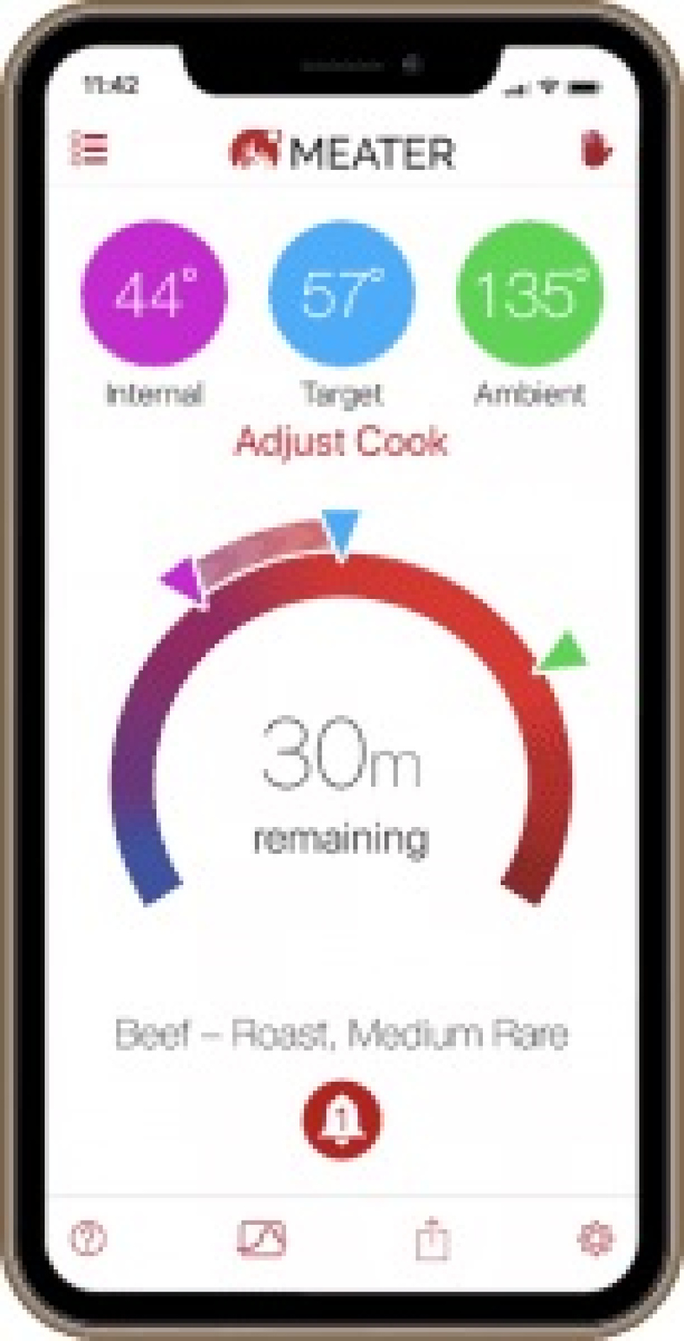 Trådlös grilltermometer, Meater