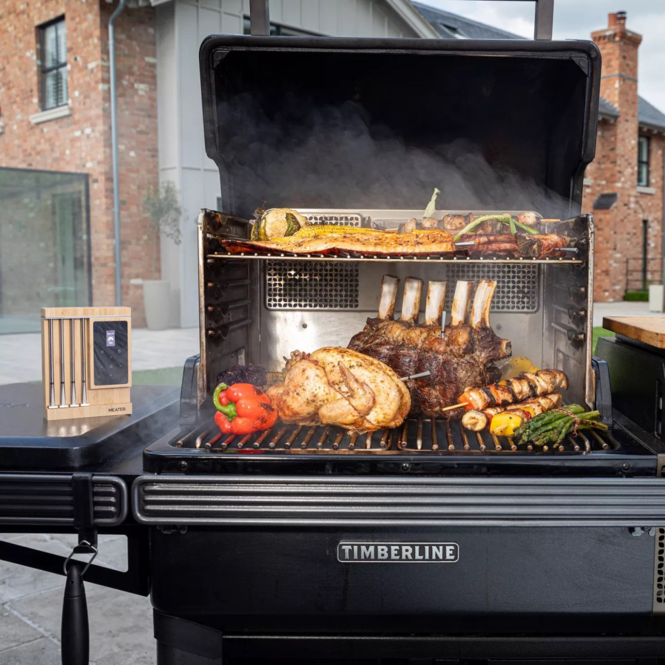 Trådlös grilltermometer med 4 prober, Meater Pro XL