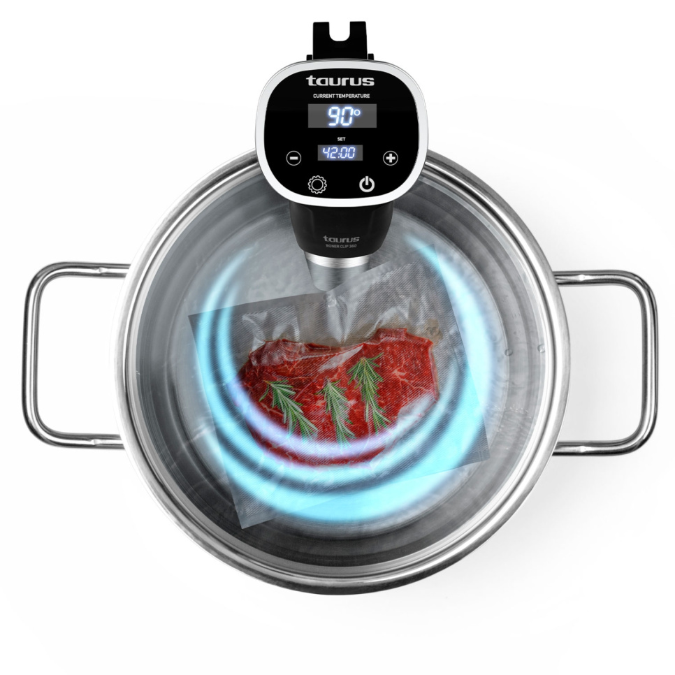 Sous vide-cirkulator Taurus Roner Clip 360 - Roner