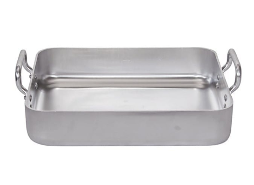 Ugnspanna i extra tjock (4 mm) aluminium, 40x32x9 cm - de Buyer i gruppen Matlagning / Formar & Kantiner / Ugnsformar hos KitchenLab (1602-13221)