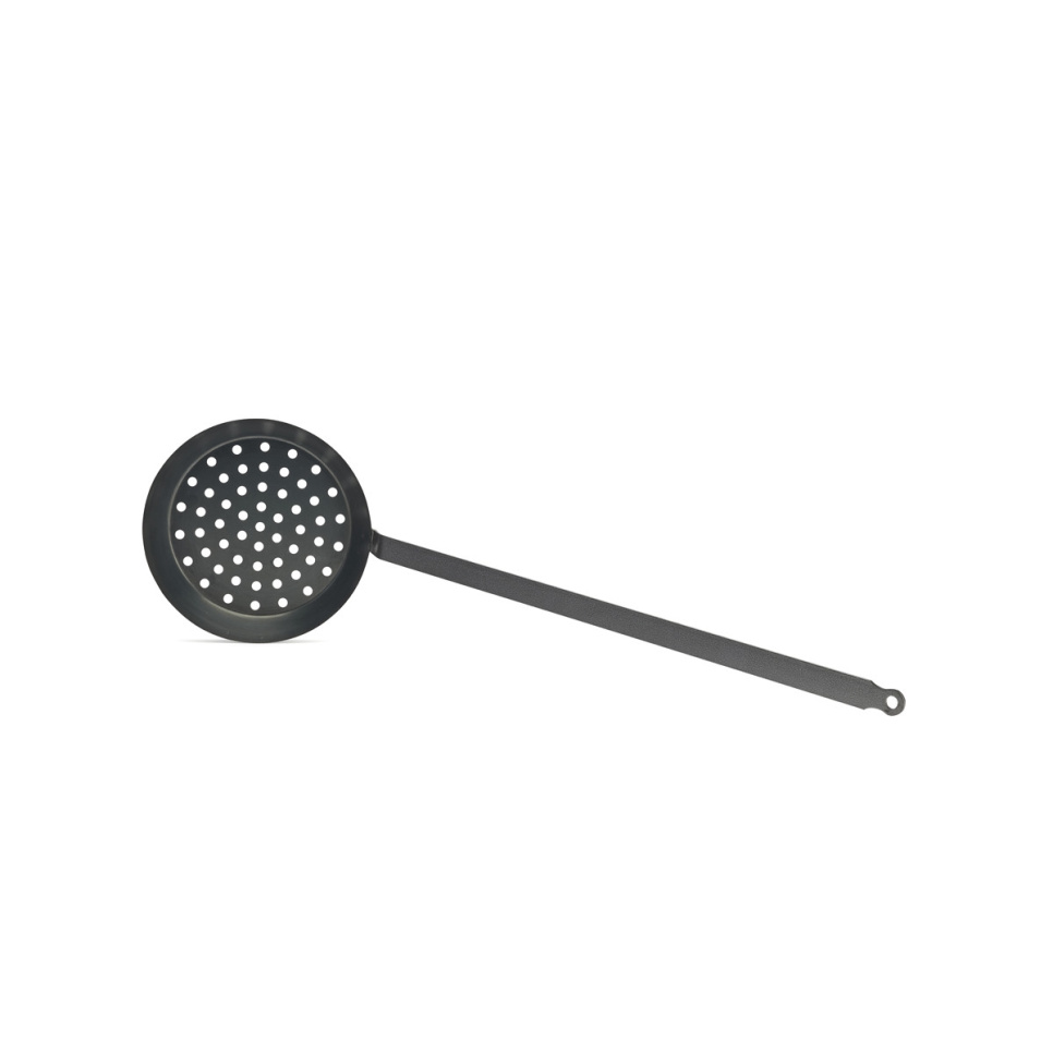 Kastanjepanna med sjukt långt handtag, 28cm - De Buyer