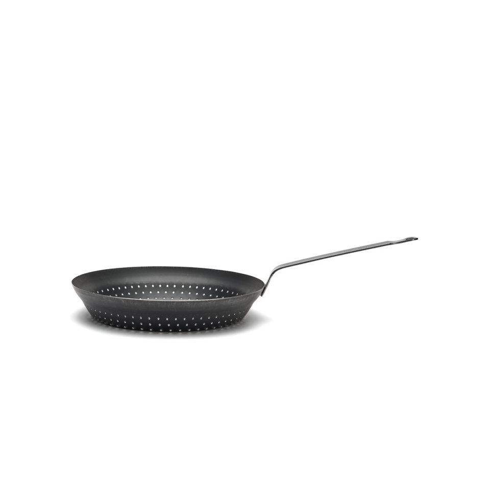 Kastanjepanna med sidoblås, 28cm - De Buyer