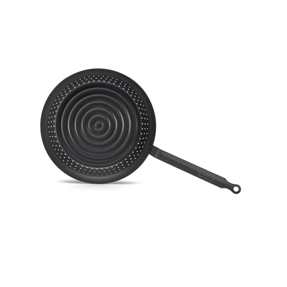 Kastanjepanna med sidoblås, 28cm - De Buyer