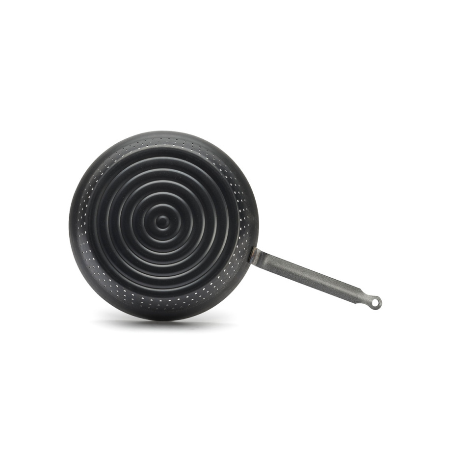 Kastanjepanna med sidoblås, 28cm - De Buyer