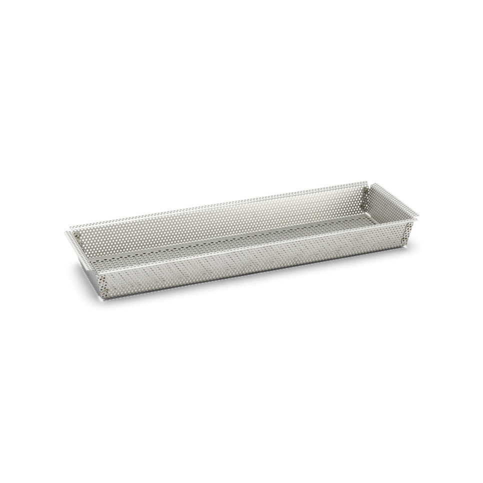 Perforerad avlång bakform, 35 x 10,5cm - De Buyer i gruppen Bakning / Bakformar / Kakformar hos KitchenLab (1602-27292)