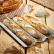 Baguetteplåt i rostfritt stål, 40 x 24,5cm - De Buyer Baguetteplåt i rostfritt stål, 40 x 24,5cm - De Buyer