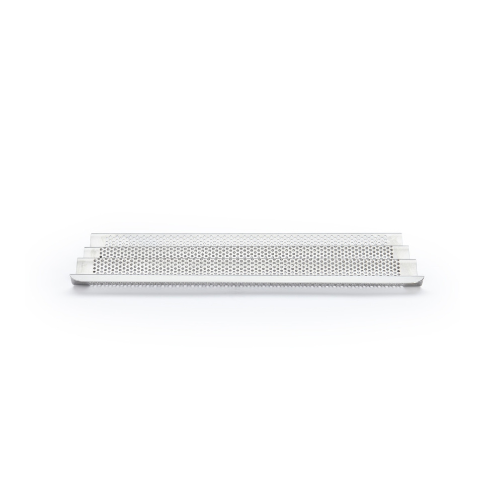 Baguetteplåt i rostfritt stål, 40 x 24,5cm - De Buyer Baguetteplåt i rostfritt stål, 40 x 24,5cm - De Buyer