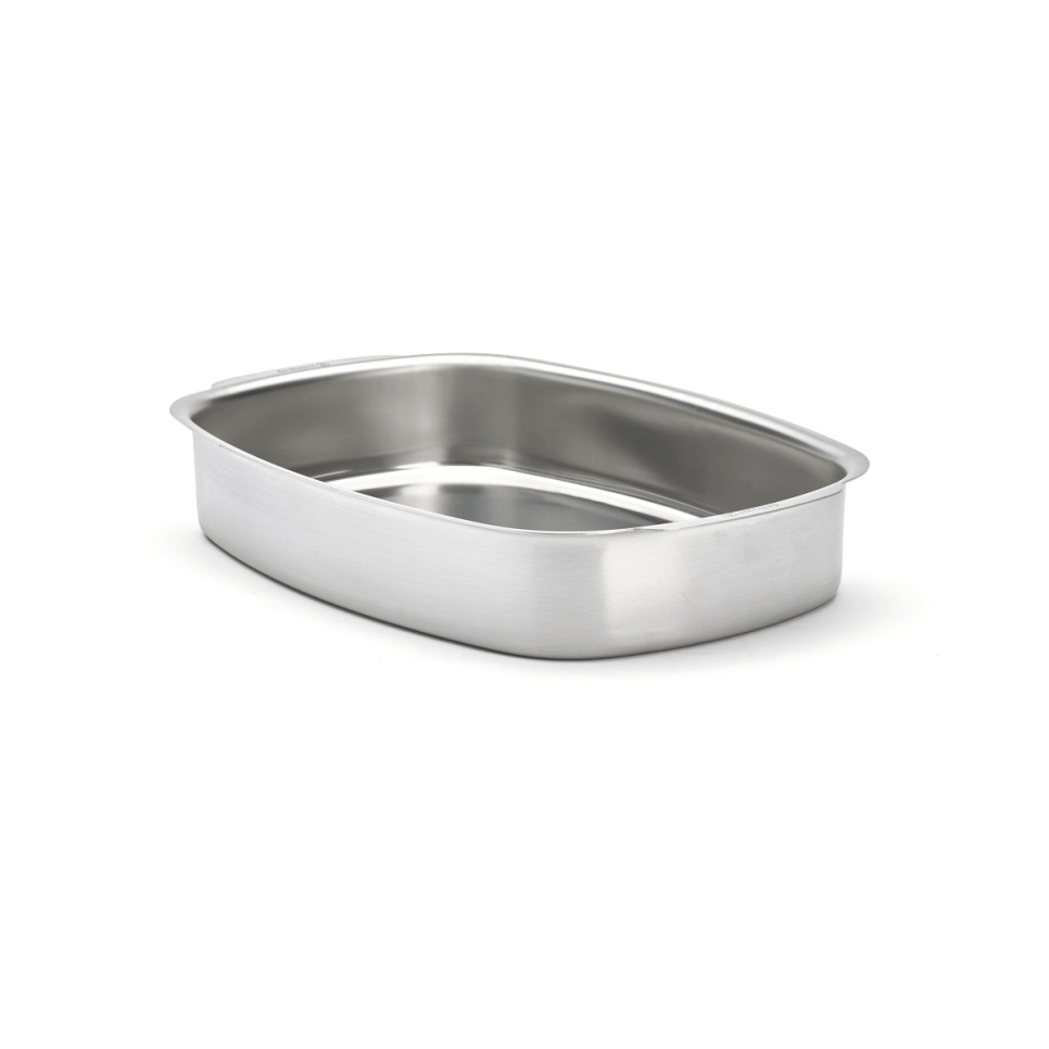 Ugnsform i rostfritt stål, 38 x 26 cm - de Buyer i gruppen Matlagning / Formar & Kantiner / Ugnsformar hos The Kitchen Lab (1602-32802)