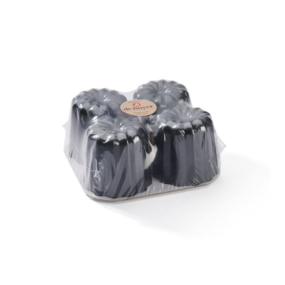 Caneléformar, nonstick, 4-pack - de Buyer