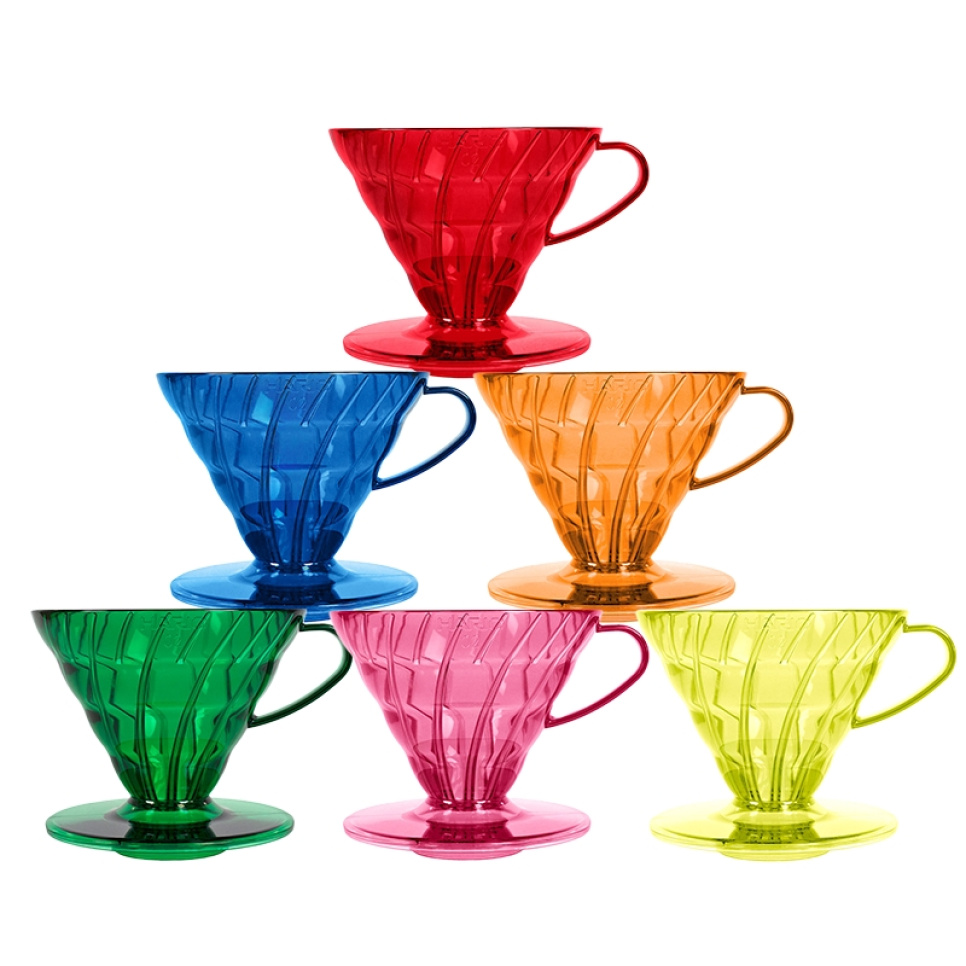 Filterhållare V60 02, Candy Edition - Hario i gruppen Te & Kaffe / Brygga kaffe / Pour over hos The Kitchen Lab (1636-33398)