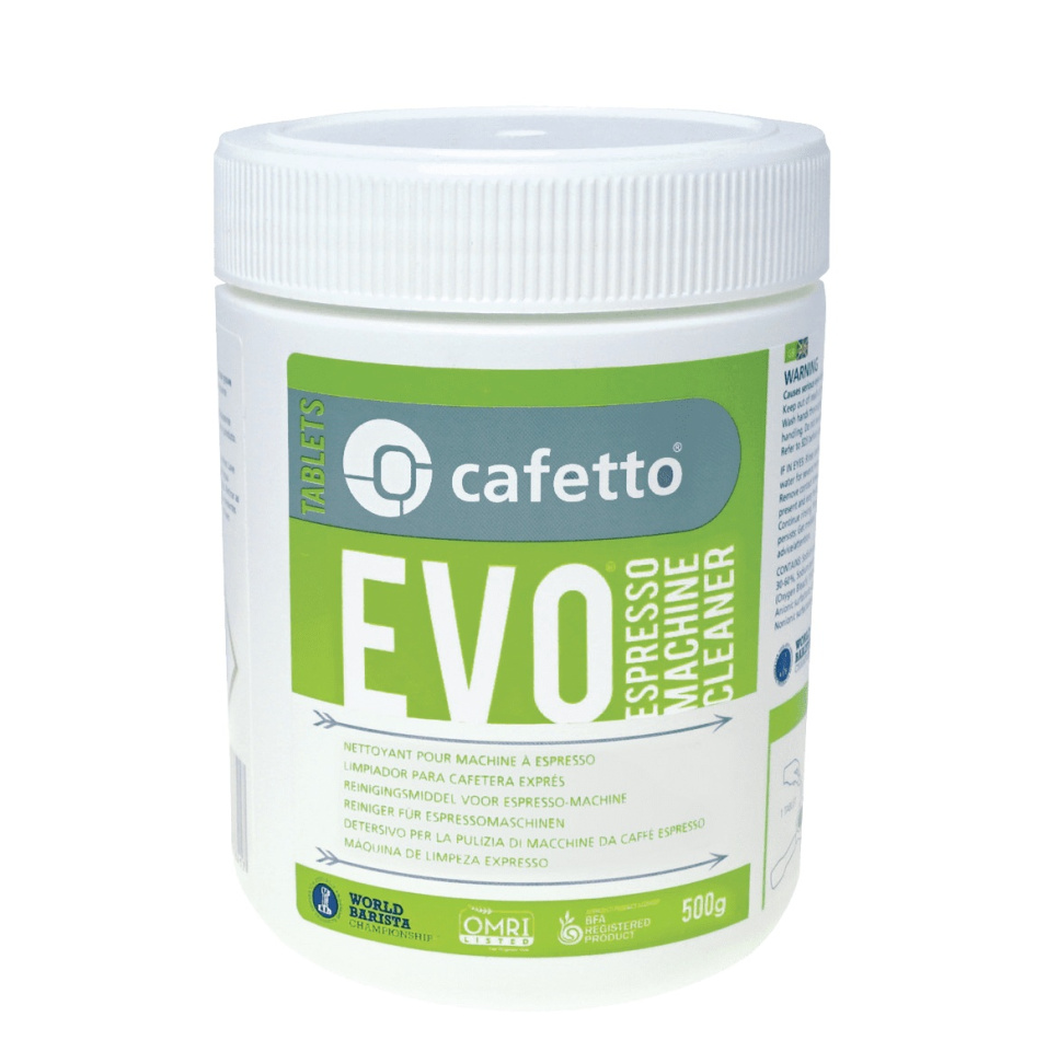 EVO Rengöringsmedel till Espressomaskin 500g - Cafetto i gruppen Te & Kaffe / Kaffetillbehör / Rengöring & Underhåll hos The Kitchen Lab (1638-15955)