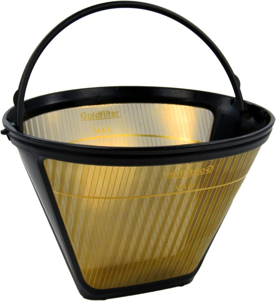 Guldfilter till kaffebryggare 1x4 - Espresso Gear i gruppen Te & Kaffe / Brygga kaffe / Kaffebryggare hos KitchenLab (1638-15989)