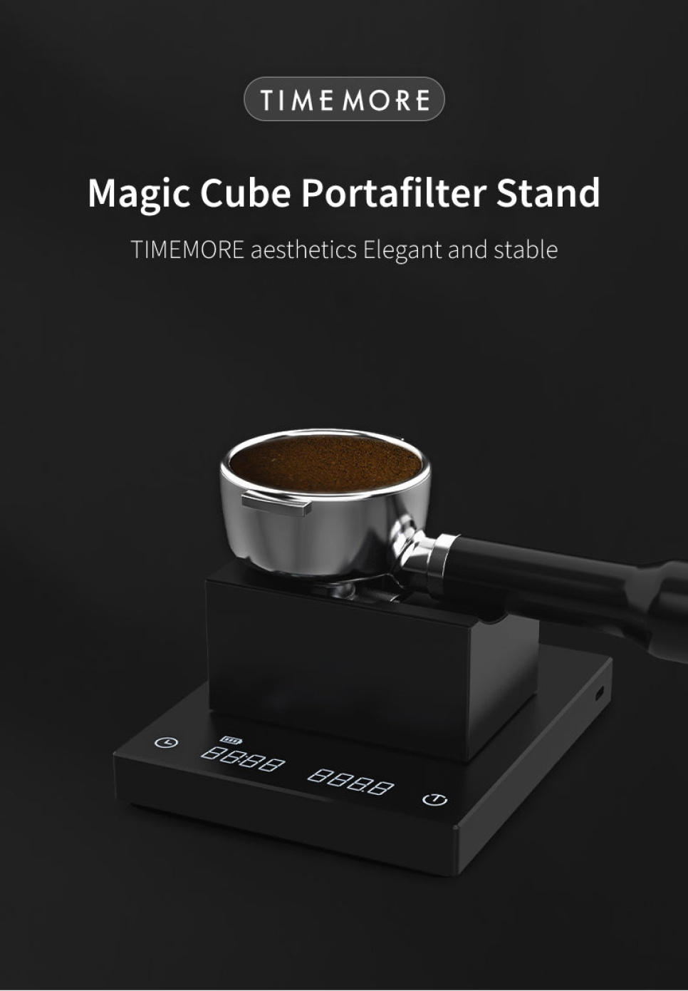 Magic Cube, Ställning till portafilter - Timemore Magic Cube, Ställning till portafilter - Timemore