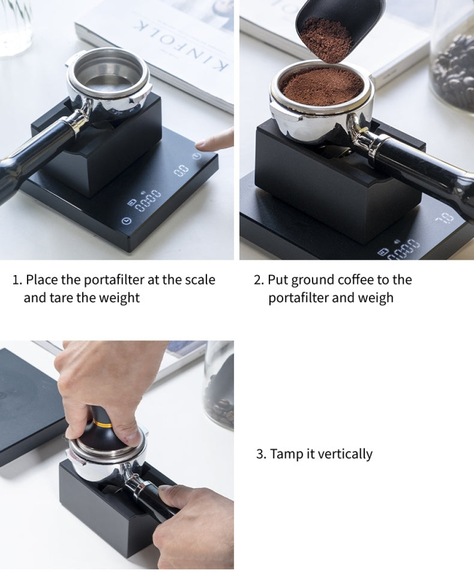 Magic Cube, Ställning till portafilter - Timemore Magic Cube, Ställning till portafilter - Timemore