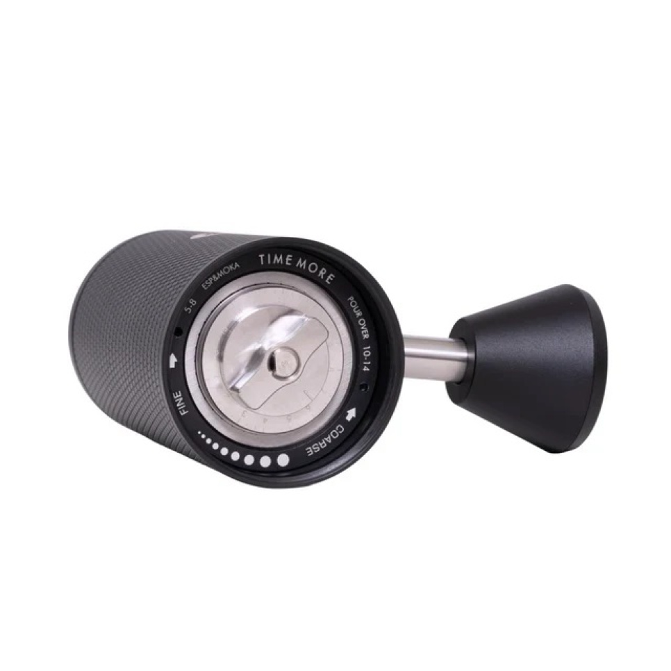 Manuell Kaffekvarn C5S, Pro Black, Foldable Handle - Timemore