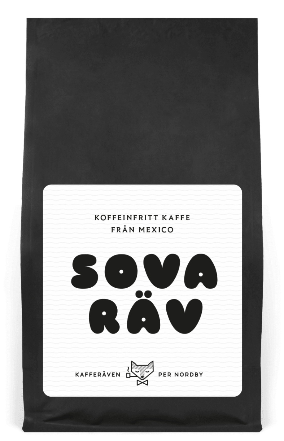 Sova Räv, Koffeinfritt kaffe 250g - Per Nordby Kafferäven i gruppen Te & Kaffe / Kaffebönor / Bryggkaffe hos KitchenLab (1642-20452)