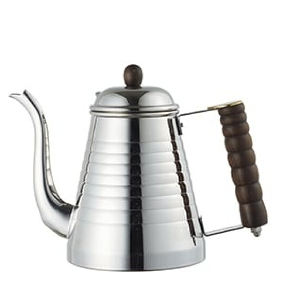 Serveringskanna, rostfritt, Wave Pot, 1 liter - Kalita i gruppen Te & Kaffe / Brygga kaffe / Pour over / Pour over Serveringskannor hos The Kitchen Lab (1670-23542)