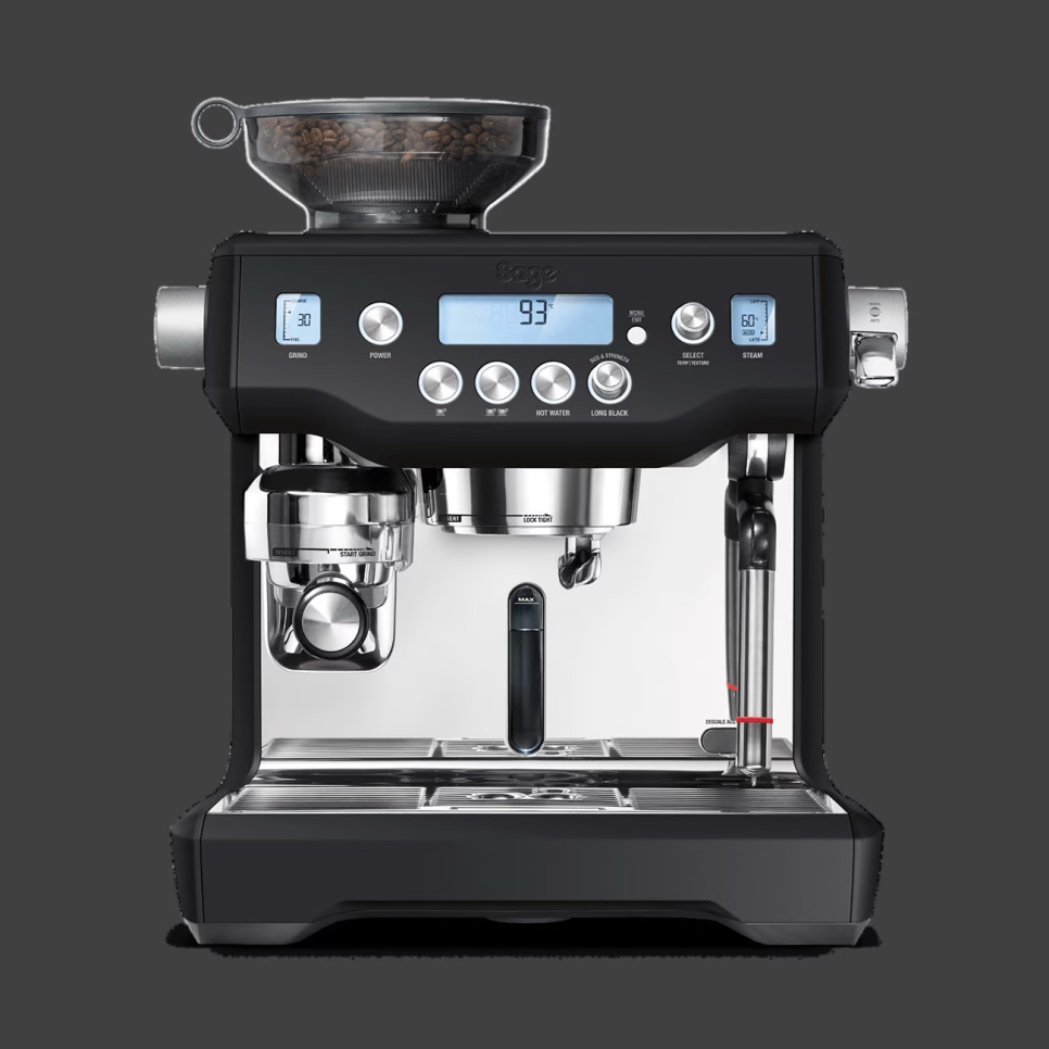 Espressomaskin, The Oracle, Svart (Truffle) - Sage i gruppen Te & Kaffe / Brygga kaffe / Espressomaskiner hos The Kitchen Lab (1697-16457)