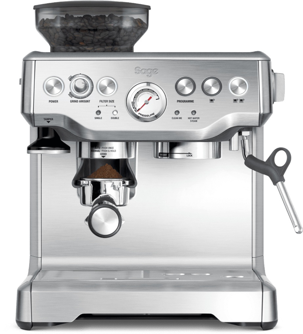 Espressomaskin, The Barista Express - Sage i gruppen Te & Kaffe / Brygga kaffe / Espressomaskiner hos KitchenLab (1697-16490)
