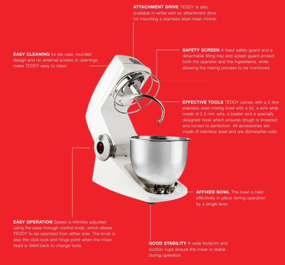 Assistent/Blandare, Teddy - Varimixer