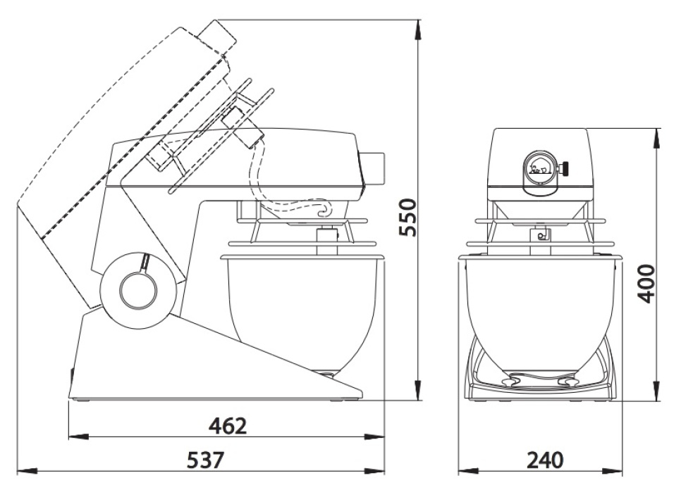 Assistent/Blandare, Teddy - Varimixer