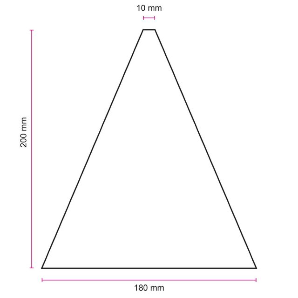 Croissantutskärare, enkel 180x200 - Martellato