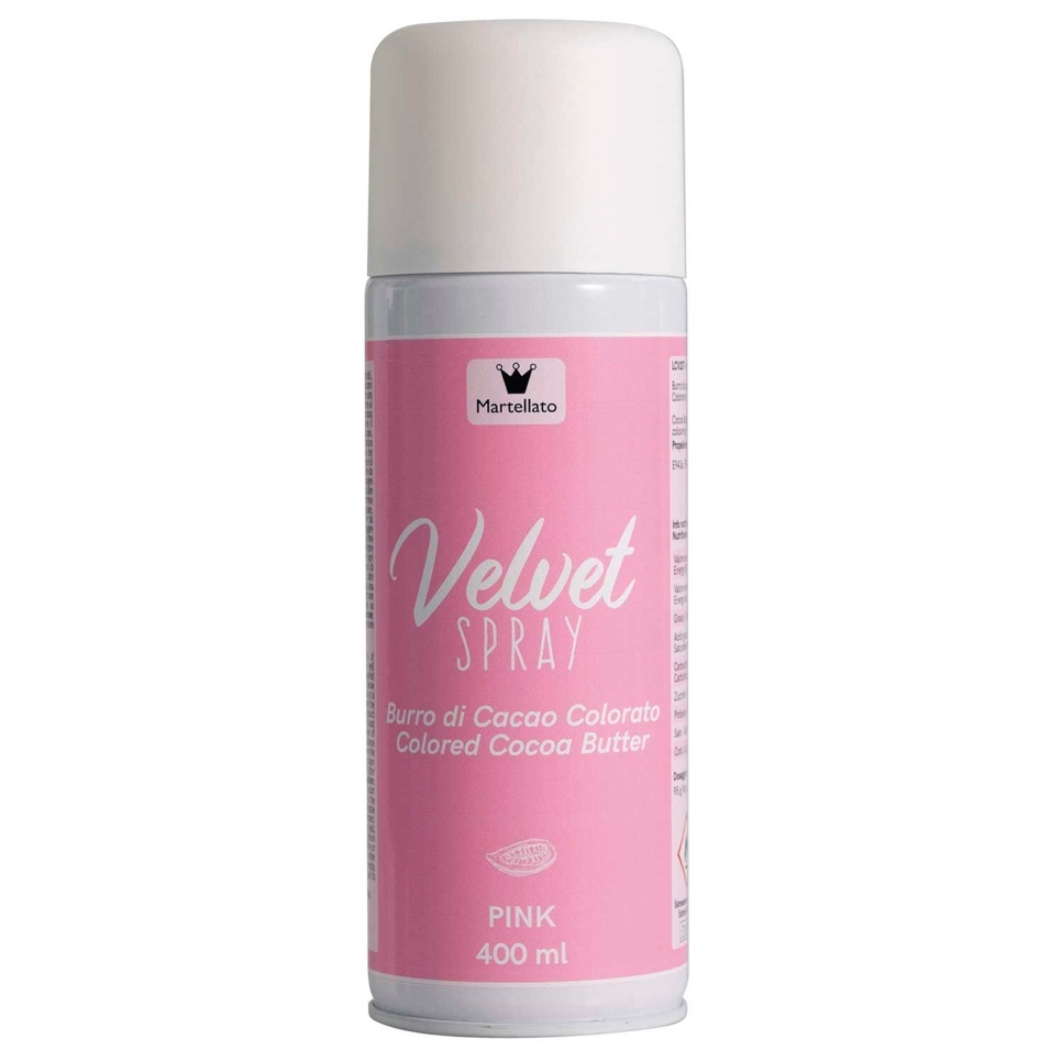 Velvetspray 400ml - Martellato i gruppen Bakning / Bakredskap / Baktillbehör hos KitchenLab (1710-27006)