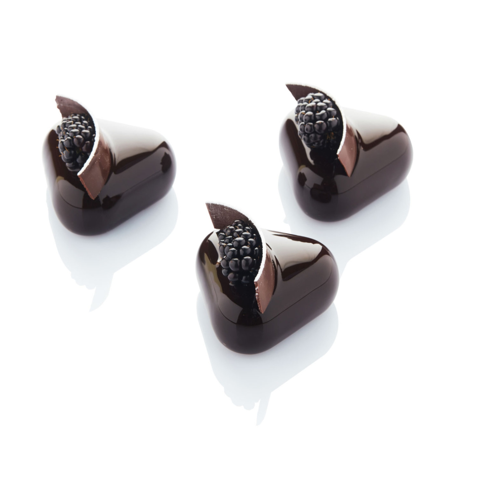 Silikonform, Black, Triangle, 30SIL507 - Martellato