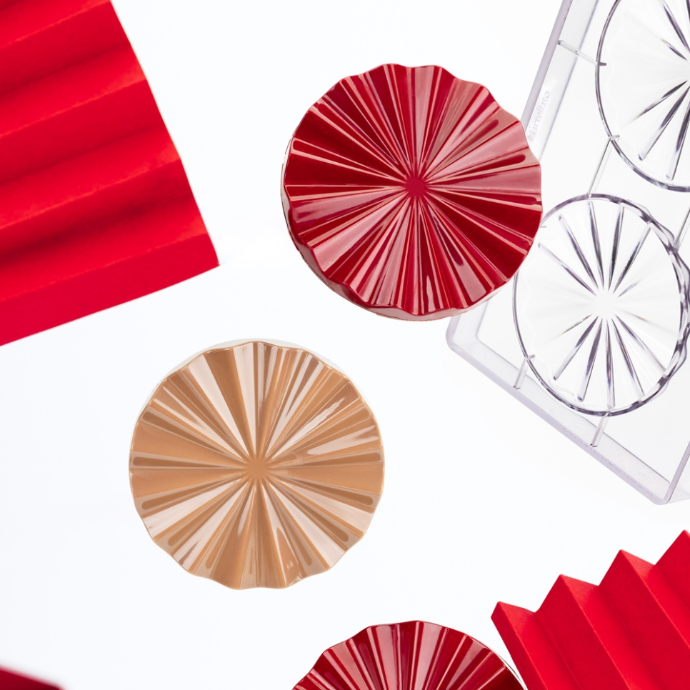 Chokladkakeform, Plissé, 21MA2031 - Martellato