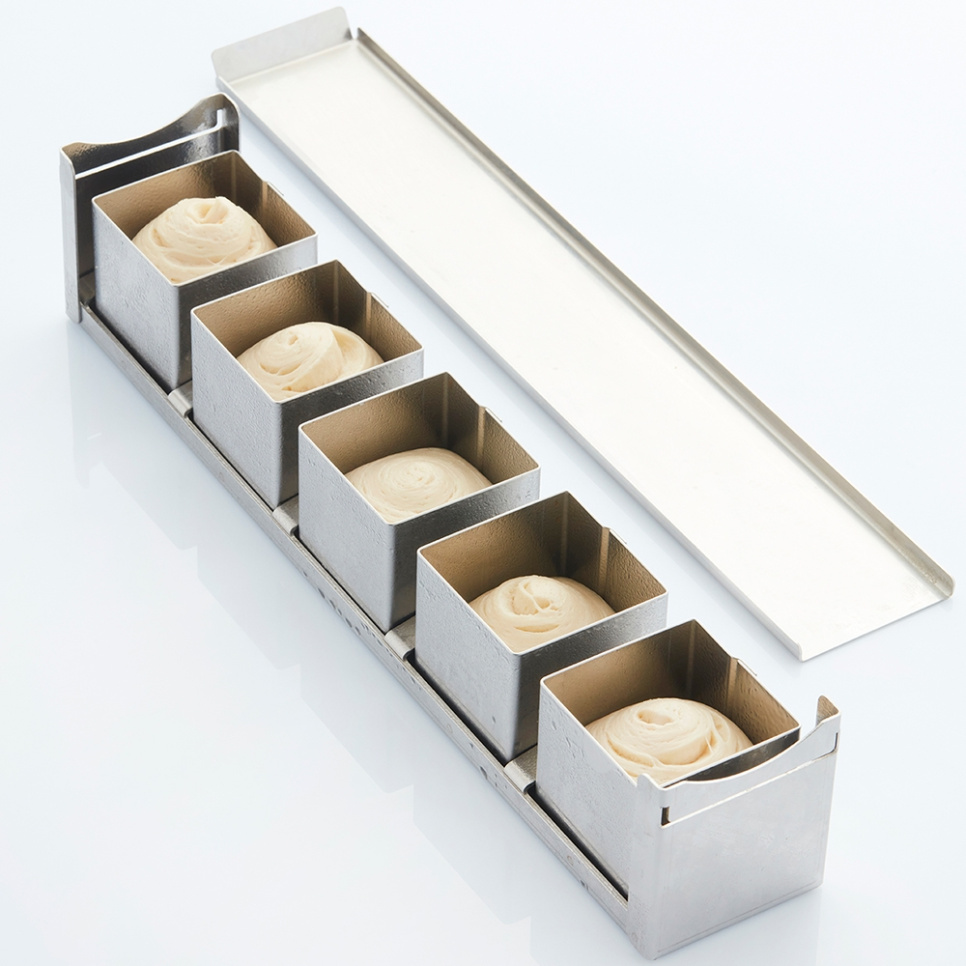 Bakform, Formset med 5 x Mini Cubó - Martellato