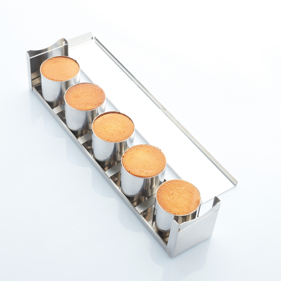 Bakform, Formset med 5 x Mini Cylinder - Martellato Bakform, Formset med 5 x Mini Cylinder - Martellato