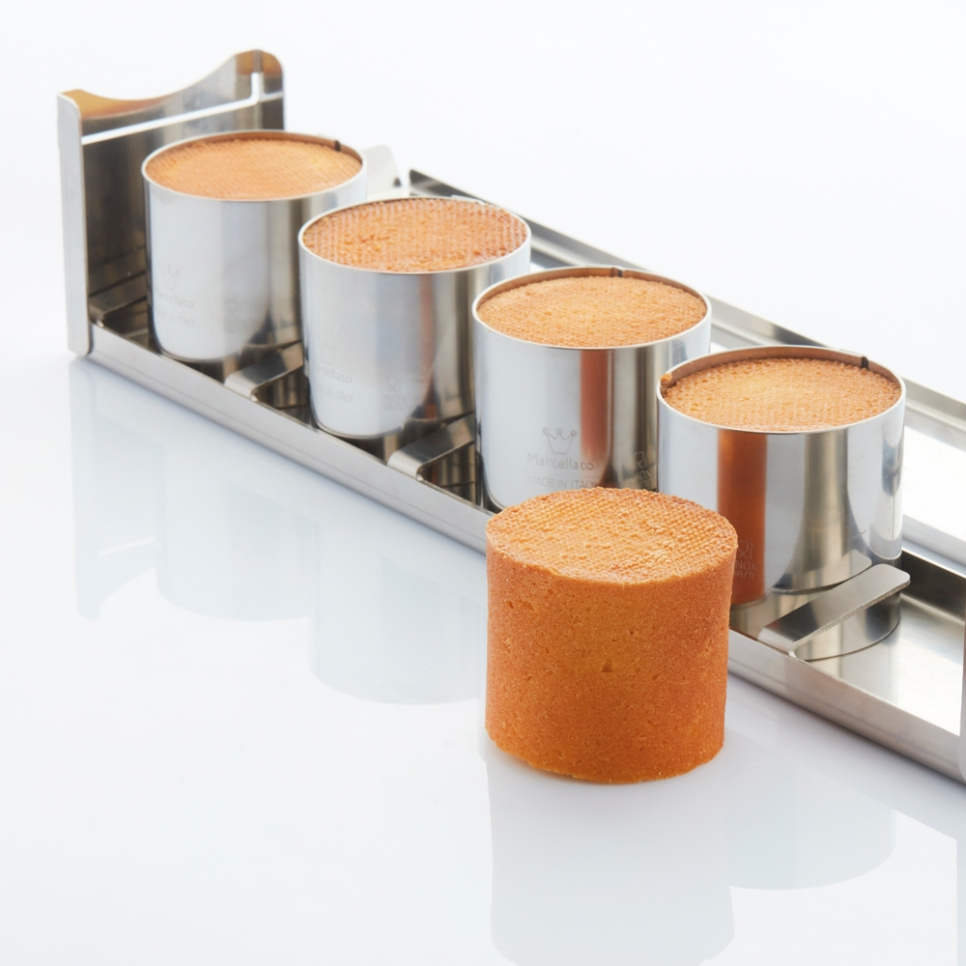 Bakform, Formset med 5 x Mini Cylinder - Martellato Bakform, Formset med 5 x Mini Cylinder - Martellato