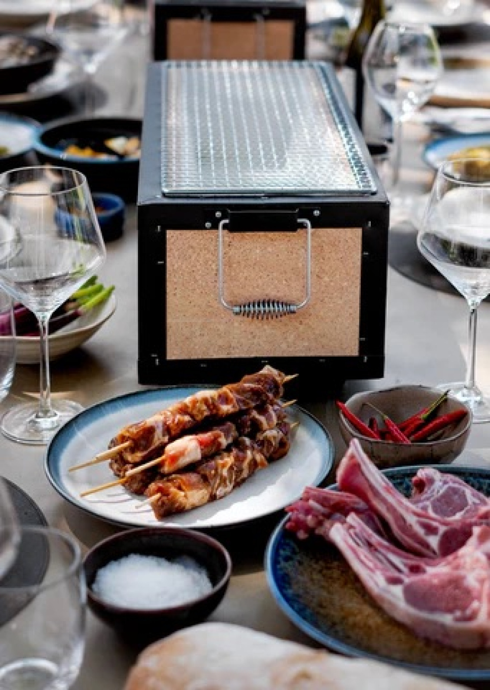 Japansk kolgrill, Professional - Konro