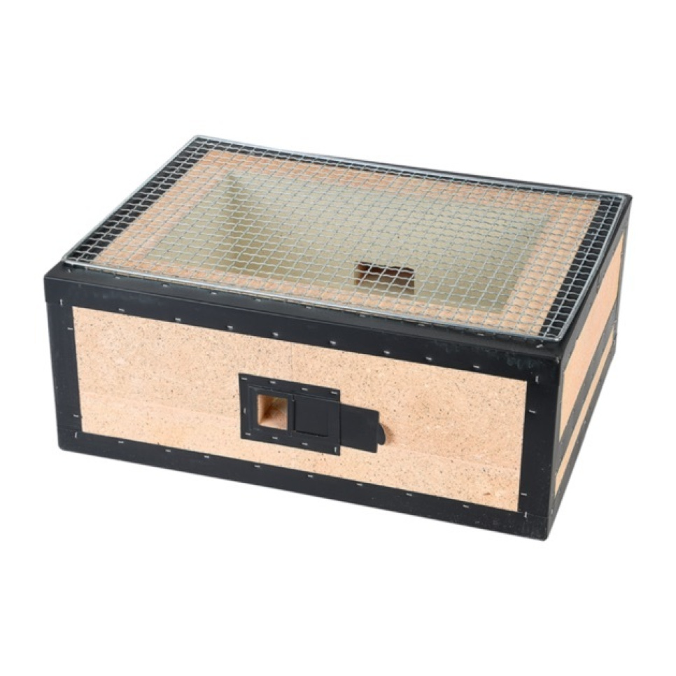 Japansk kolgrill, Professional, Wide - Konro i gruppen Matlagning / Köksredskap / Asiatisk matlagning hos KitchenLab (1731-35978)