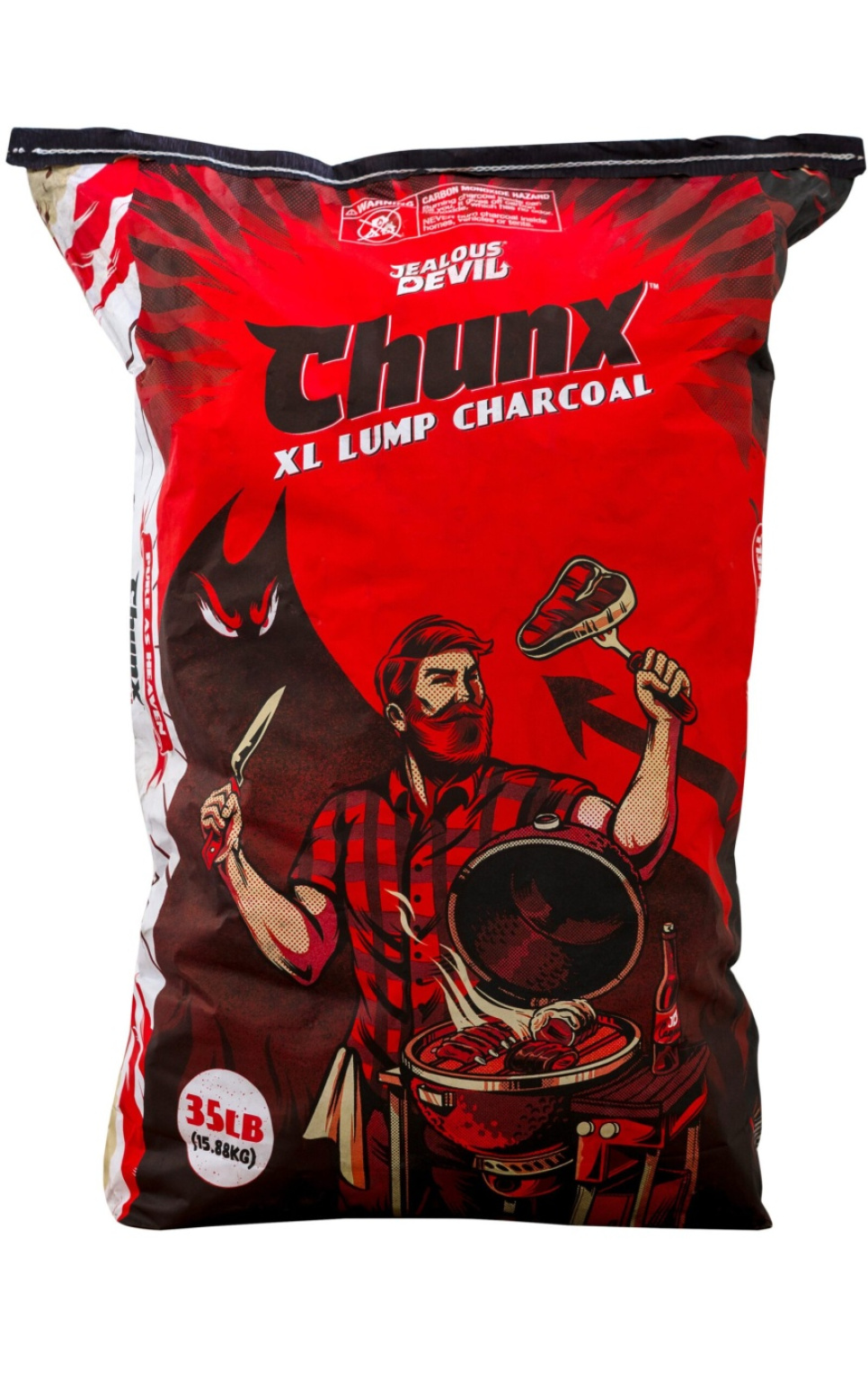 Grillkol, Chunx XL - Hardwood Lump Charcoal, 15,88kg - Jealous Devil i gruppen Grillar, Spisar & Ugnar / Grillkol & briketter hos The Kitchen Lab (1738-26837)