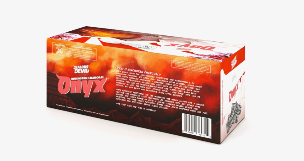 Grillkol, Onyx Binchotan, 4,5kg - Jealous Devil