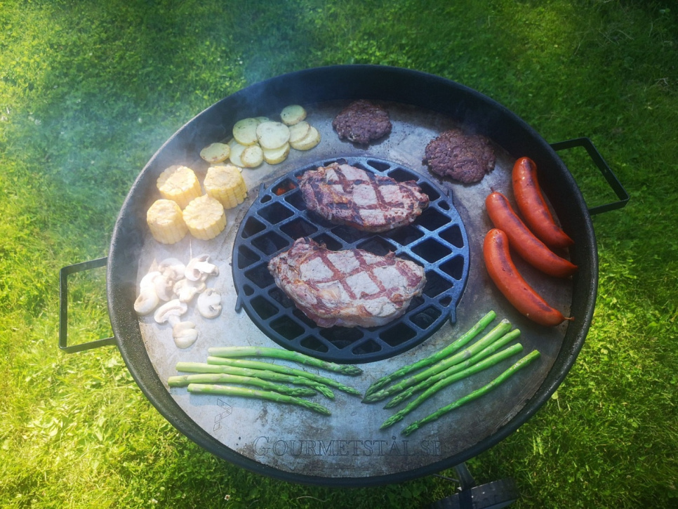 BBQ grillgaller 30cm - Gourmetstål