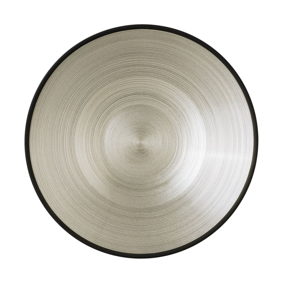 Serveringsfat i munblåst glas, 31 cm, Svart - Rosenthal Serveringsfat i munblåst glas, 31 cm, Svart - Rosenthal