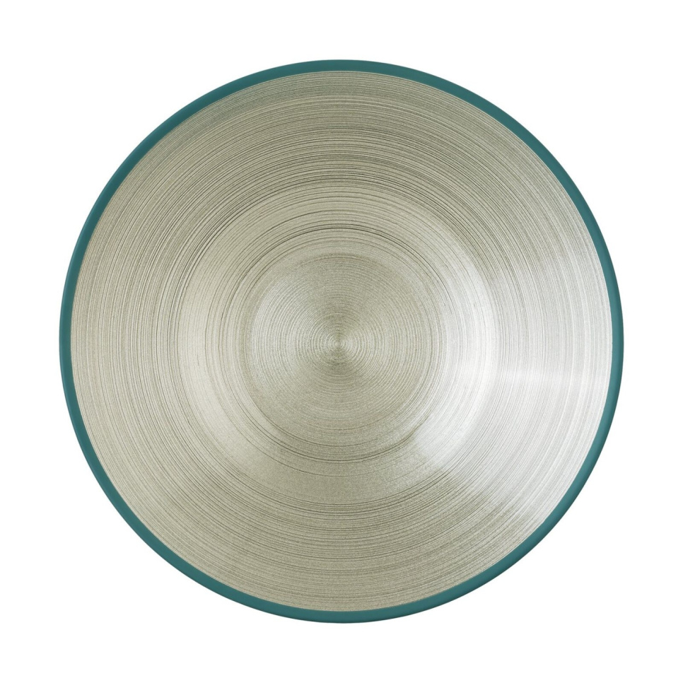 Serveringsfat i munblåst glas, 31 cm, Grönt - Rosenthal