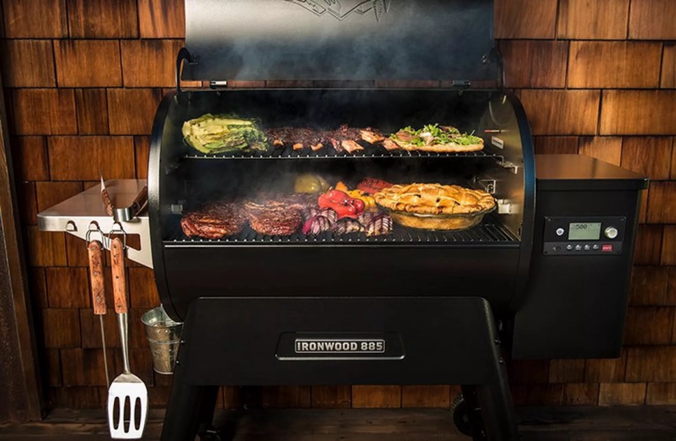 BBQ Smoker Pelletsgrill, Ironwood D2 - Traeger BBQ Smoker Pelletsgrill, Ironwood D2 - Traeger