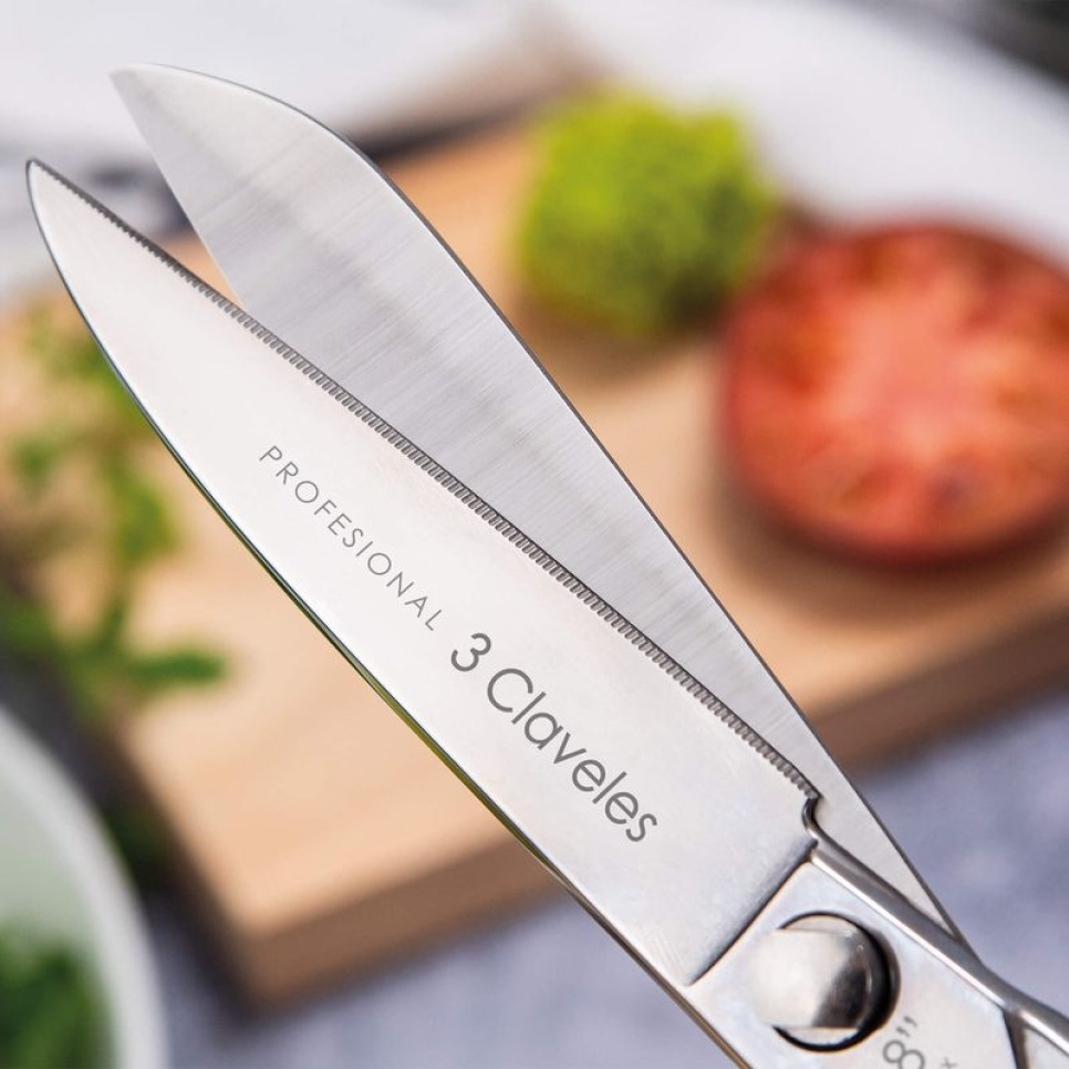 Kökssax i rostfritt stål, Professional - 3 Claveles - 20 cm