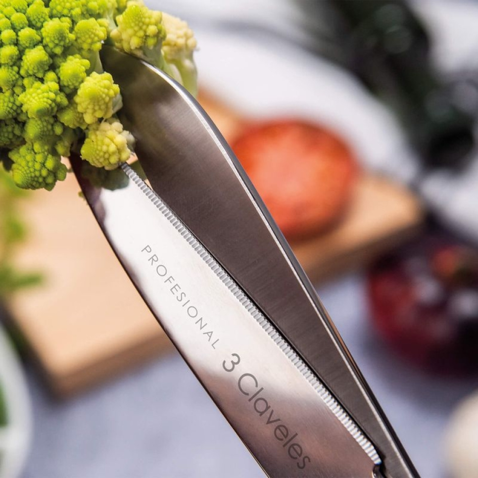 Kökssax i rostfritt stål, Professional - 3 Claveles - 20 cm