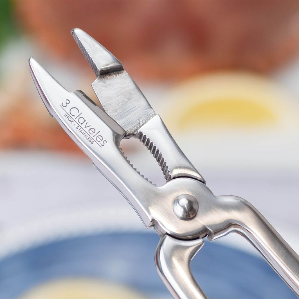 Skaldjurssax, fjädrad, 17 cm - 3 Claveles