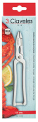 Skaldjurssax, fjädrad, 17 cm - 3 Claveles