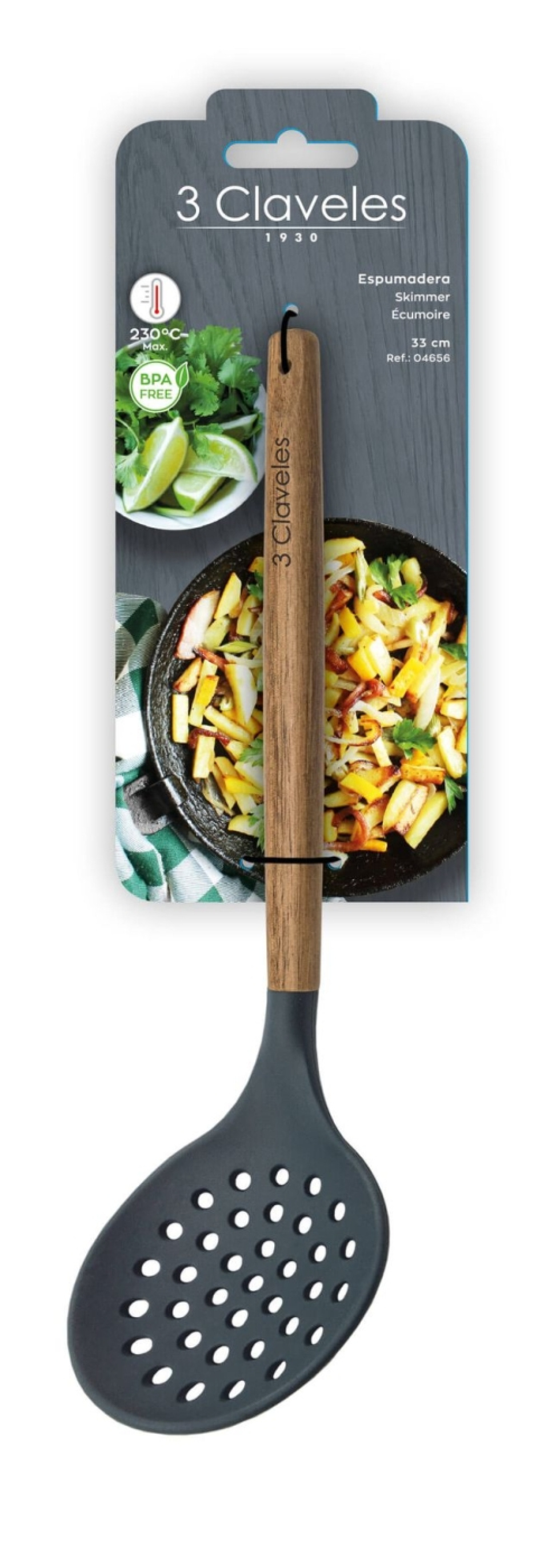 Skumslev, 33 cm - 3 Claveles