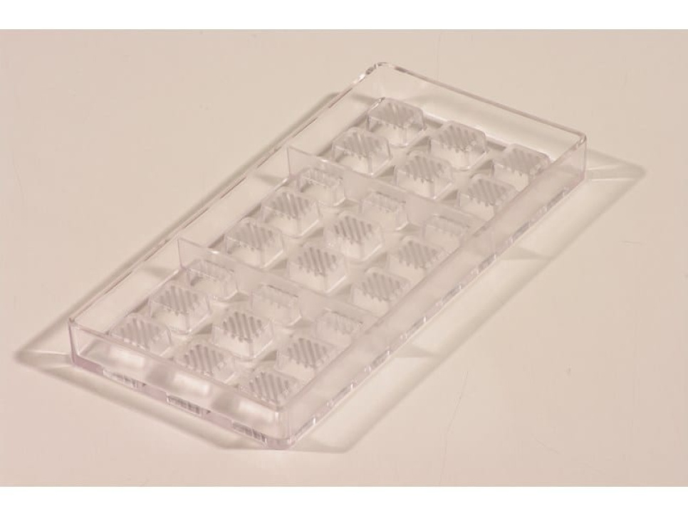 Praliform SP1219, Kvadrater, 24 praliner - Pavoni Praliform SP1219, Kvadrater, 24 praliner - Pavoni