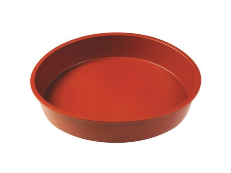 sigaar knoop beginsel Tårtform 28x4,7 cm, silikon,slät, röd- Pavoni | KitchenLab